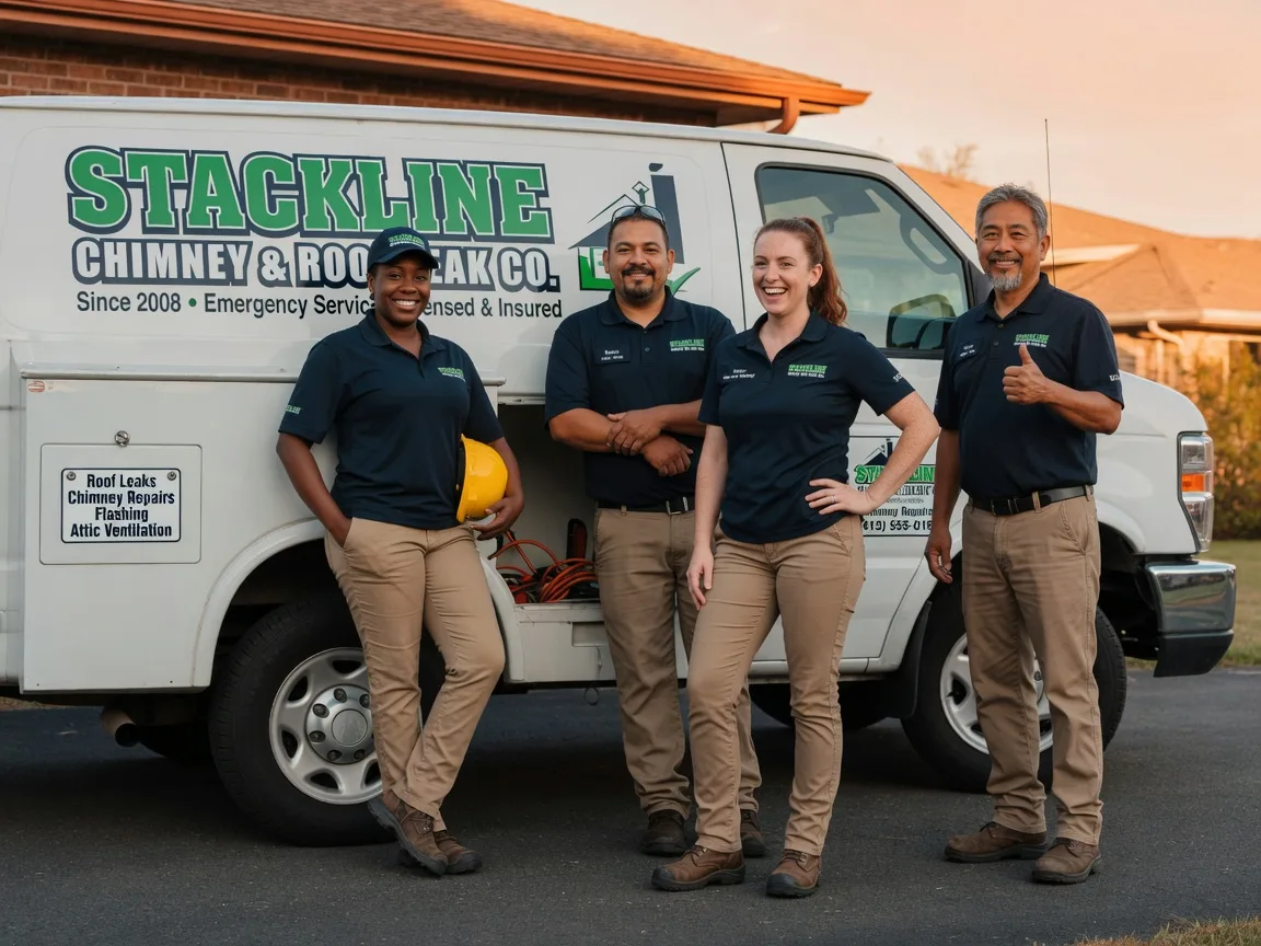 Chimney flashing repair company in Armona, CA